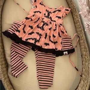 Cheeky Plum Cora Play Set - Batty - Halloween 6/12 months